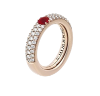 Anneau Chimento Femme in Or rosé Rubino 1AS1940RB6140 - 1AS1940RB6140